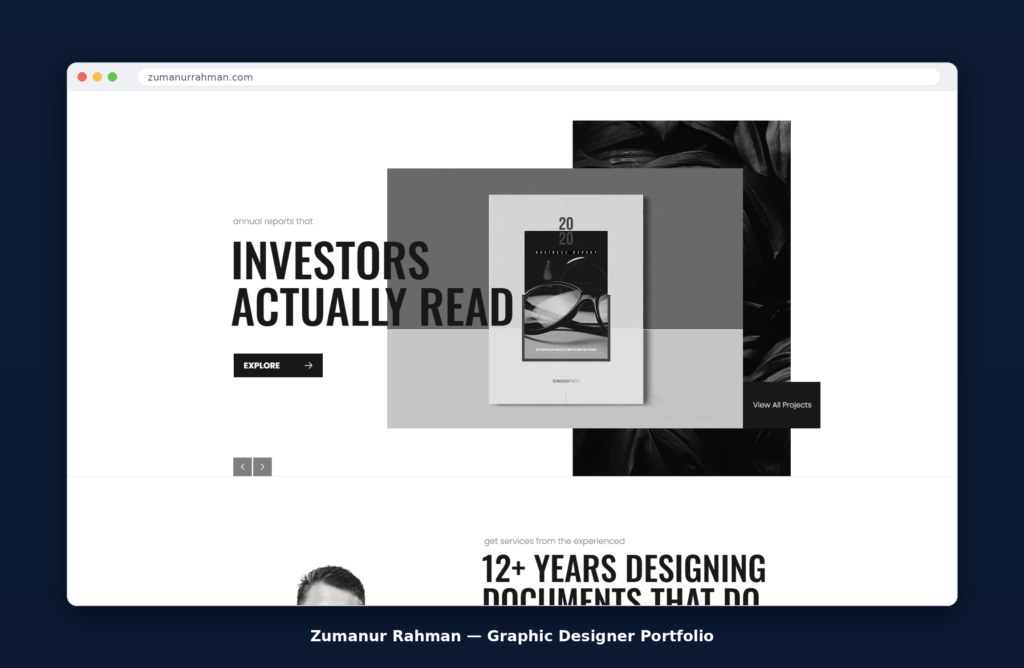 Zumanur Rahman – Graphics Designer Portfolio
